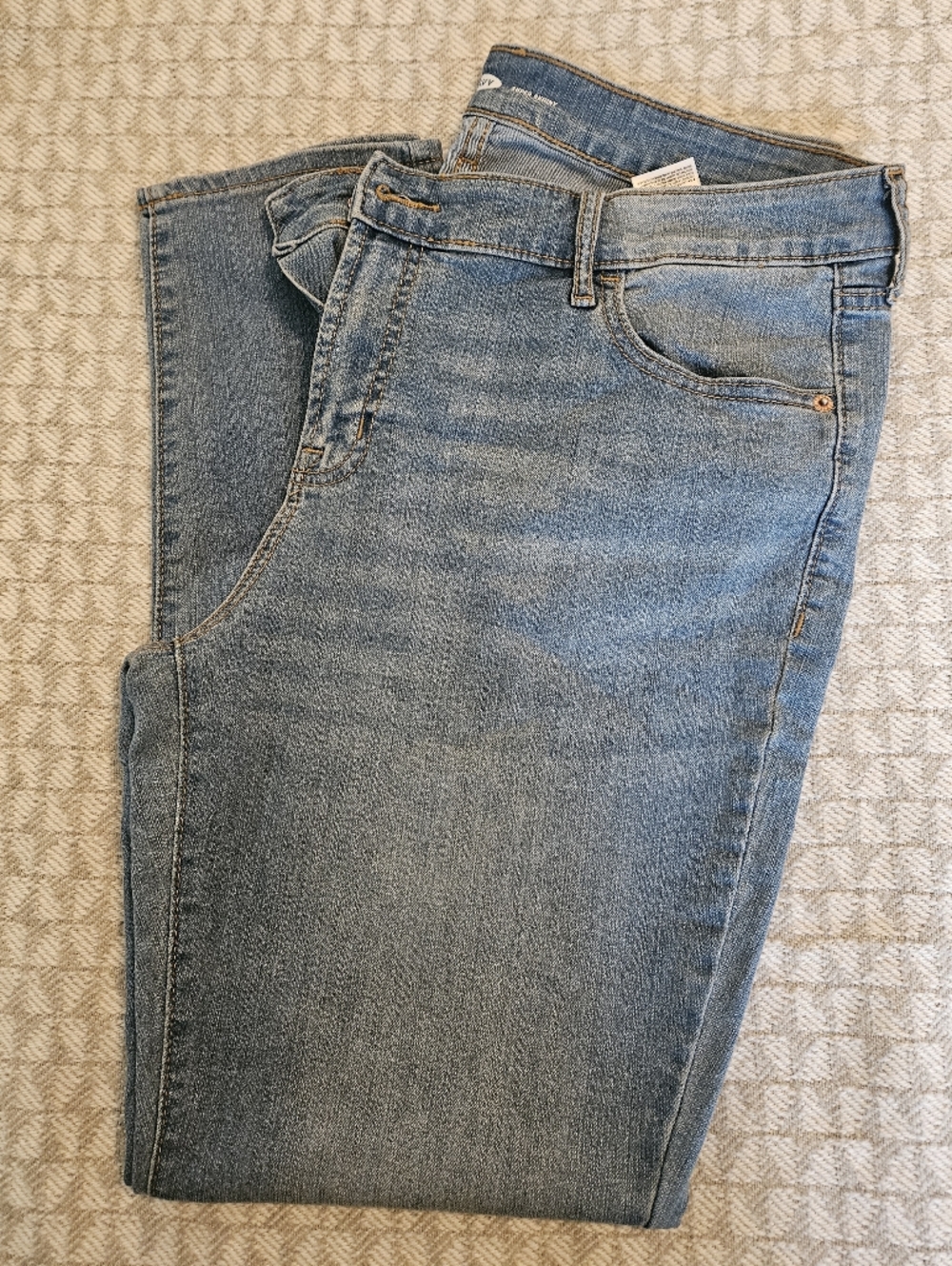 Old Navy Women's Super Skinny Light Blue Denim Jeans